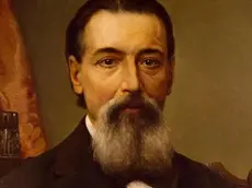 Il ritratto di Francesco Hermet custodito al Museo del Risorgimento di Trieste