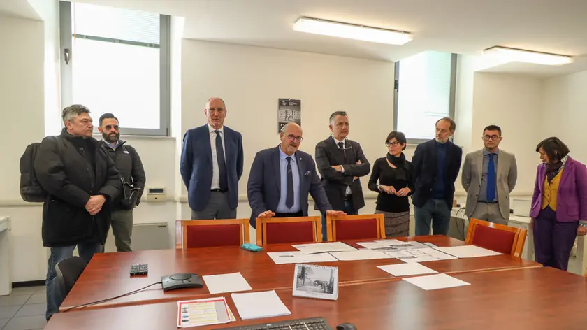 La conferenza in cui è stato annunciato l’arrivo della Scuola di restauro