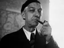 Un primo piano di Virgilio Giotti