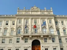 Il palazzo sede della Giunta regionale in piazza Unità d'Italia a Trieste (ex palazzo del Lloyd Triestino)