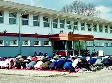 Il centro culturale islamico della Comina a Pordenone, dove si riuniscono centinaia di fedeli