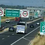 Autostrada nei pressi di un casello in Croazia (foto Voce del Popolo)