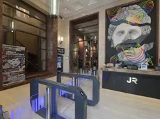 L’ingresso della palestra John Reed (foto Francesco Bruni)