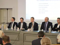 Un momento del confronto tra operatori al Trieste Summit (Lasorte)