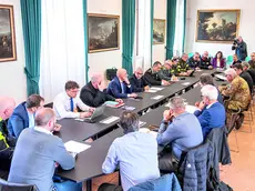 Il vertice sulla sicurezza in vista del 50°anniversario del terremoto ©Foto Petrussi