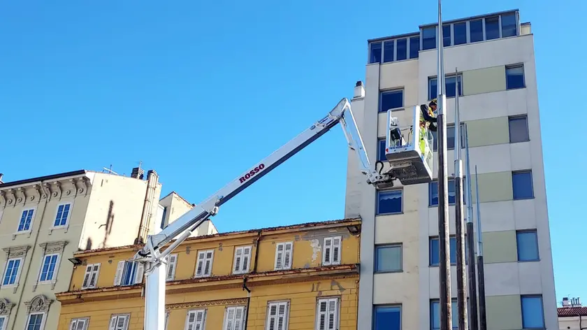 Lo smontaggio dei piloni (Bruni)