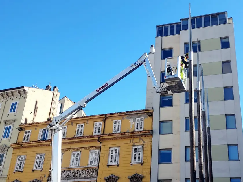 Lo smontaggio dei piloni (Bruni)