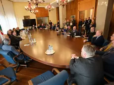 La riunione svoltasi alla Camera di commercio (foto Daniele Tibaldi)