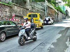 Via dei Navali a Trieste, dove si era consumato il furto in abitazione (foto Lasorte)