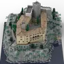 Una delle installazioni Lego del Castello di Duino
