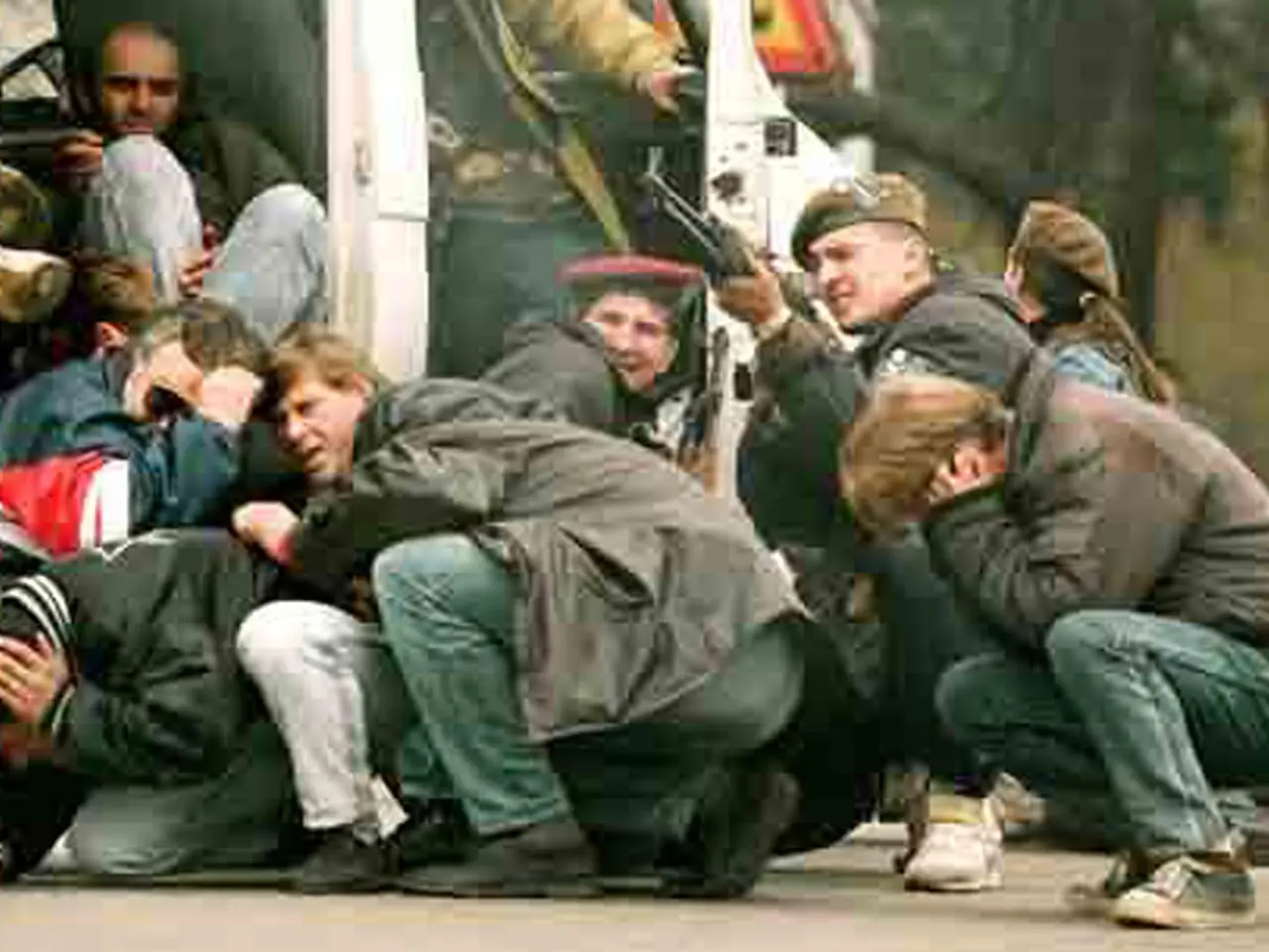 Vittime dei cecchini a Sarajevo