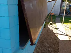 La finestra forzata nelle strutture sportive del Leon Bianco Cormons