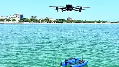 La ricerca dell’università di Udine include anche l’utilizzo di droni e robot subaquei