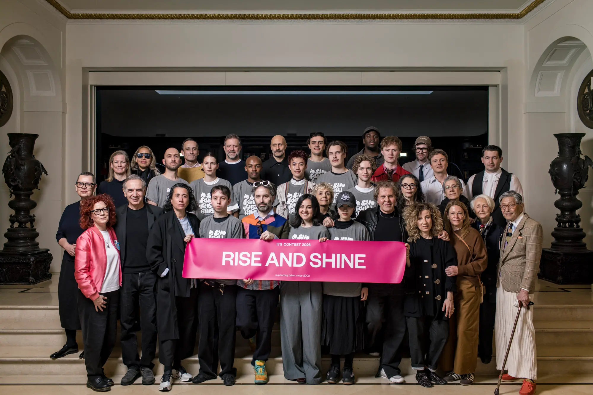 Foto di gruppo dei partecipanti al Contest