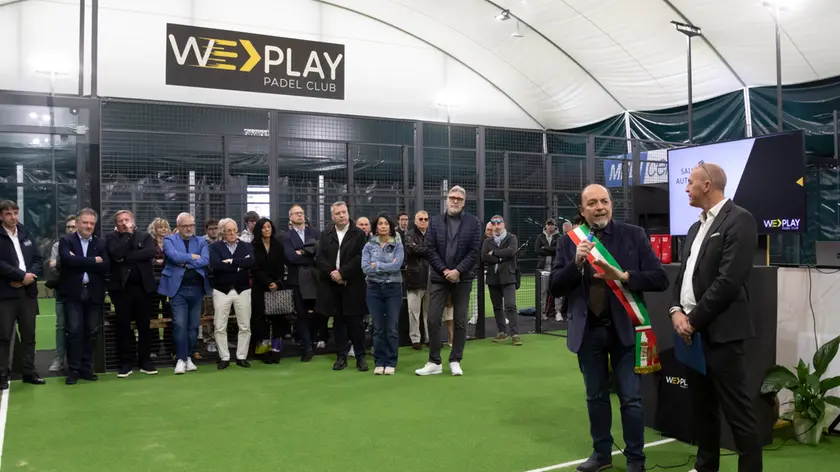 L'inaugurazione. Foto Katia Bonaventura