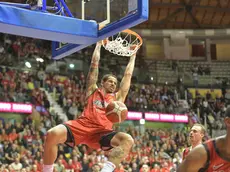Juan Toscano-Anderson domenica sarà regolarmente sul parquet. Foto Bruni