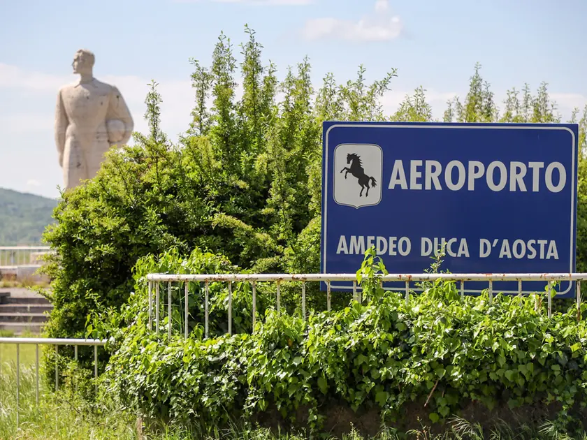 L'aeroporto di Gorizia dove si terrà il concerto di Cremonini a Gorizia