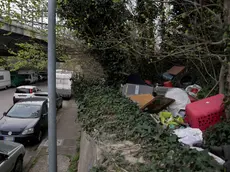 Tra il verde di via San Marco vengono abbandonati oggetti di ogni genere Fotoservizio Andrea Lasorte