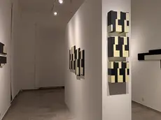 Una sala della mostra alla Galleria Spazzapan