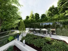 Il rendering del vivaio di Parco Angiolina. Foto Novi List