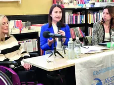 Martina Oppelli e l’Associazione Luca Coscioni a Trieste nell’aprile del 2024 Foto Lasorte