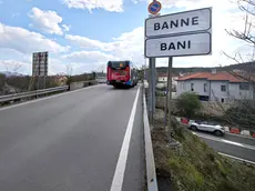 Il ponte di Banne è stato riaperto al traffico veicolare Foto Andrea Lasorte
