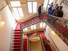 Gli interni dell’ex palazzo della Banca d’Italia (Tibaldi)