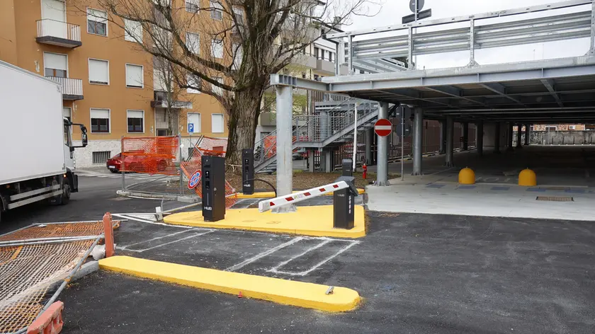 Una parte della struttura che aprirà lunedì Foto Tibaldi