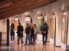 Verso la chiusura la mostra Confini allestita a Villa Manin (fotoservizio Petrussi)