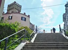 Bosco Pontini (Giardino Basevi), l’area era compresa tra via Bramante, via Tiepolo e scala Joyce (foto Lasorte)