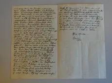 La lettera scritta a Trieste da Egon Schiele su carta intestata dell’Excelsior Palace