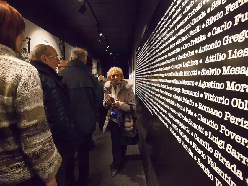 Il memoriale che ricorda le vittime dell’amianto a Panzano