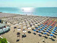 Uno stabilimento di Lignano Sabbiadoro che rientra nelle concessioni balneari