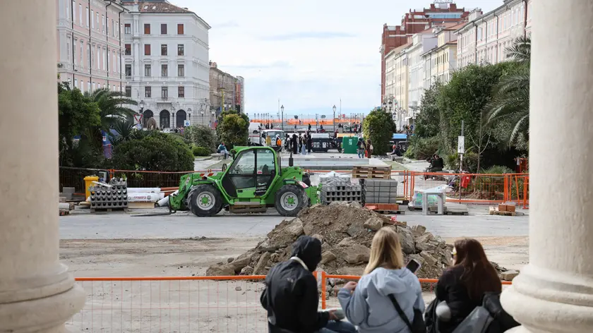 Lavori in piazza Sant'Antonio