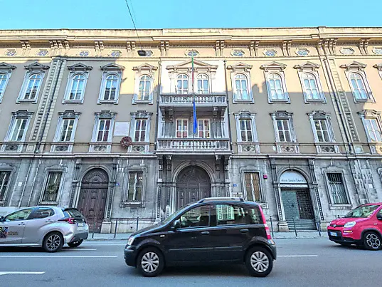 L’ingresso del conservatorio di musica Giuseppe Tartini