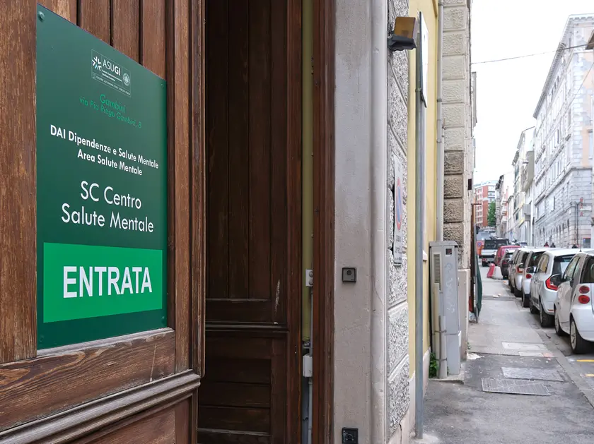 Il Centro di salute mentale in via Gambini a Trieste (foto Massimo Silvano)