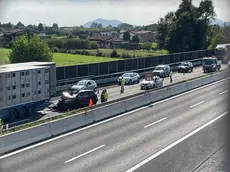 Tamponamento in autostrada (archivio)
