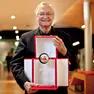 Roger Corman a Trieste nel 2009 con il premio Urania alla carriera assegnato dal festival da Science+Fiction