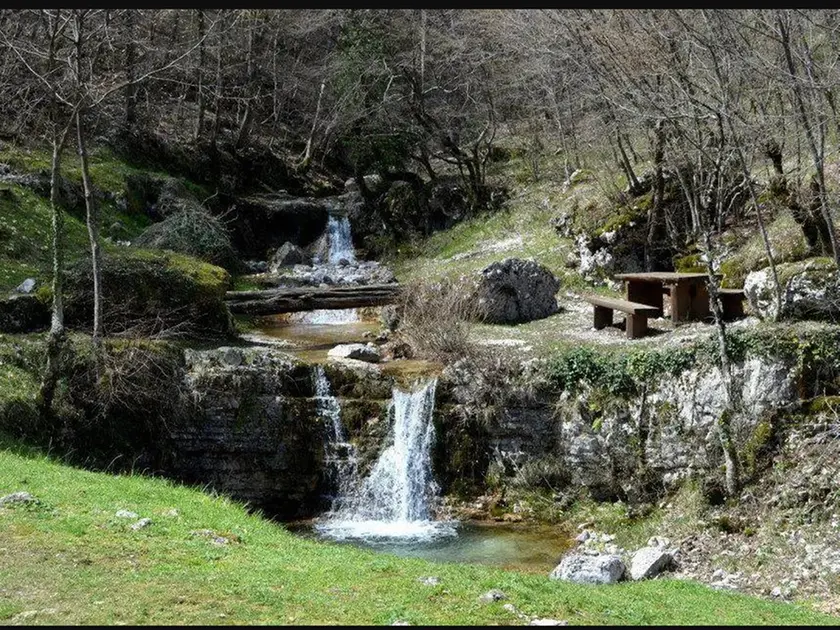 Un corso d' acqua del Monte Maggiore (foto Parco naturale)