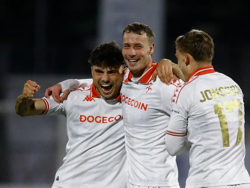 Eetu Vertainen è il cannoniere della Triestina con nove reti (foto Mariani / Lasorte)