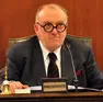 Sergio Pacor nel ruolo di presidente del Consiglio comunale (foto archivio Bruni)