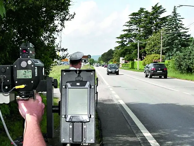 Controlli con il telelaser, quando era possibile farli