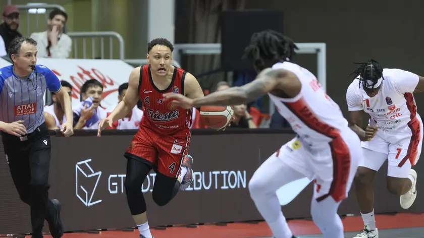 Un momento del match contro Varese (Lasorte)