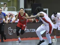 Un momento del match contro Varese (Lasorte)