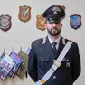 Il carabiniere Andrea Silvestri, 28 anni, è originario della provincia di Caserta Foto Massimo Silvano