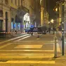 La polizia in via San Nicolò