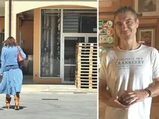 La vittima, Italo Carpi (54 anni, originario di Fagagna) e le forze dell’ordine sul posto (foto Petrussi)