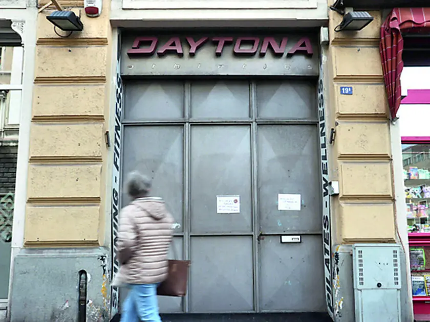 La palestra Daytona di via Coroneo, sfrattata a fine gennaio foto Lasorte