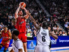 Un momento del match tra Udine e Trieste (Lasorte)