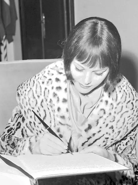 Claudia Cardinale a Trieste fotografata da Magajna